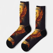 Chaussette Bright Socks Rise Above The Ashes 0044079 (Gauche)