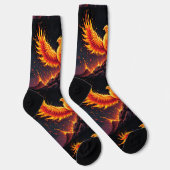 Chaussette Bright Socks Rock Fire Bird Chaussettes 0040764 (Droite)