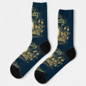 Chaussette Bright Socks Royalty 0044063 (Gauche)