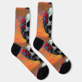 Chaussette Bright Socks Skull Pics 0037634 (Droite)
