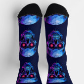 Chaussette Bright Socks Skull Pics 0037636 (Haut)