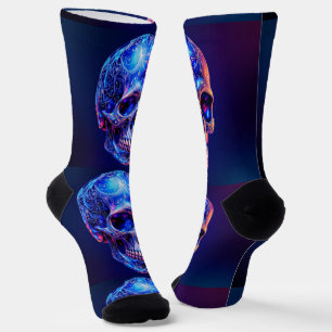 Chaussette Bright Socks Skull Pics 0037640
