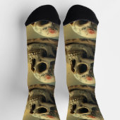 Chaussette Bright Socks Skull Pics 0037642 (Haut)