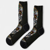 Chaussette Bright Socks Skull Pics 0037645 (Gauche)