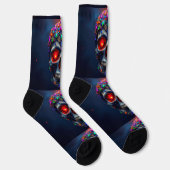 Chaussette Bright Socks Skull Pics 0037646 (Droite)