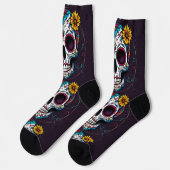 Chaussette Bright Socks Skull Pics 0037649 (Gauche)