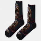 Chaussette Bright Socks Skull Pics 0037650 (Gauche)