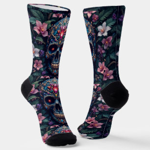 Chaussette Bright Socks Skull Pics 0037652