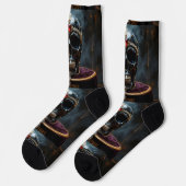 Chaussette Bright Socks Skull Pics 0037654 (Gauche)