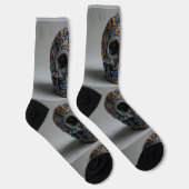 Chaussette Bright Socks Skull Pics 0037655 (Droite)