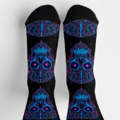 Chaussette Bright Socks Skull Pics 0037656 (Haut)