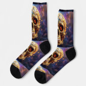 Chaussette Bright Socks Skull Pics 0037657 (Gauche)