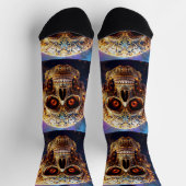 Chaussette Bright Socks Skull Pics 0037657 (Haut)