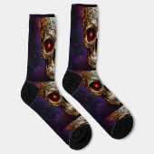 Chaussette Bright Socks Skull Pics 0037660 (Droite)