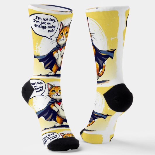 Chaussette Bright Socks UNISEX Energy Saving Mode 0040760 (Angulaire)