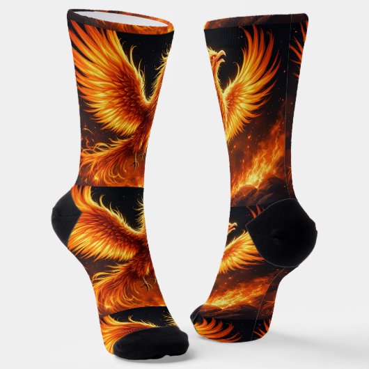 Chaussette Bright Socks UNISEX Firebird 0040763 (Angulaire)
