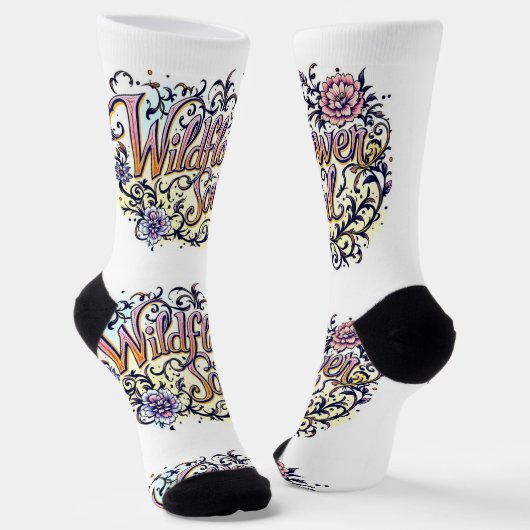 Chaussette Bright Socks Wildflower Soul 0044042 (Angulaire)