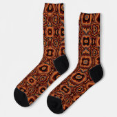 Chaussette Bright tribal African pattern. (Gauche)