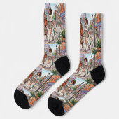 CHAUSSETTE BRIGHTSOCKS 63 CHAUSSETTES (Gauche)