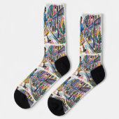 CHAUSSETTE BRIGHTSOCKS 64 CHAUSSETTES (Gauche)