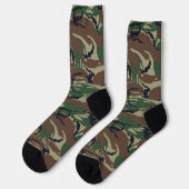 Chaussette British 95 Motif de camouflage forestier (Gauche)