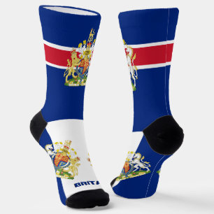 Chaussette British Flag Patriotic, Royaume-Uni durable