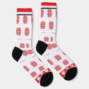 Chaussette Broderie Ukrainienne Vyshyvanka Chaussettes