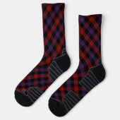 Chaussette Brown Grady Tartan Plaid Pattern (Gauche)