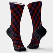 Chaussette Brown Grady Tartan Plaid Pattern (Angulaire)