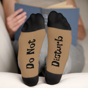 Chaussette Brown Ne Dérangez Pas Les Chaussettes