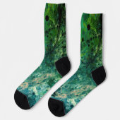 Chaussette Bruit vert Abstrait (Gauche)