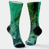 Chaussette Bruit vert Abstrait (Angulaire)
