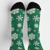 Chaussette Buddy le Motif Elf Snowflake (Haut)