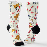 BUGS BUNNY™, DAFFY DUCK™ & Lola Motif de Noël