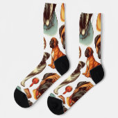 Chaussette Bullmastiff rétro (Gauche)