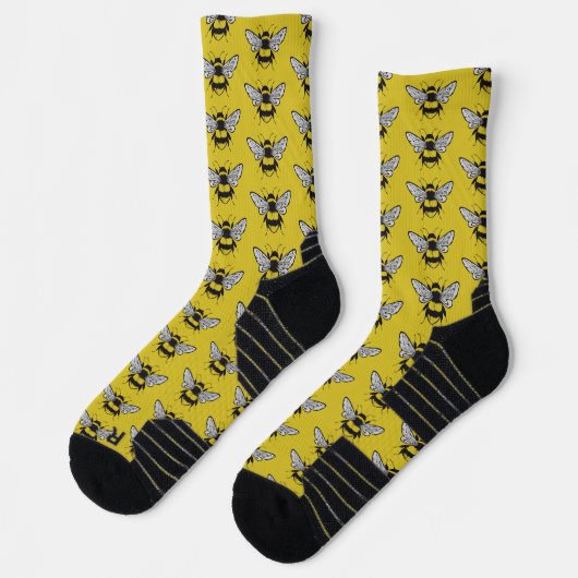 Chaussette Bumble Bee (Gauche)