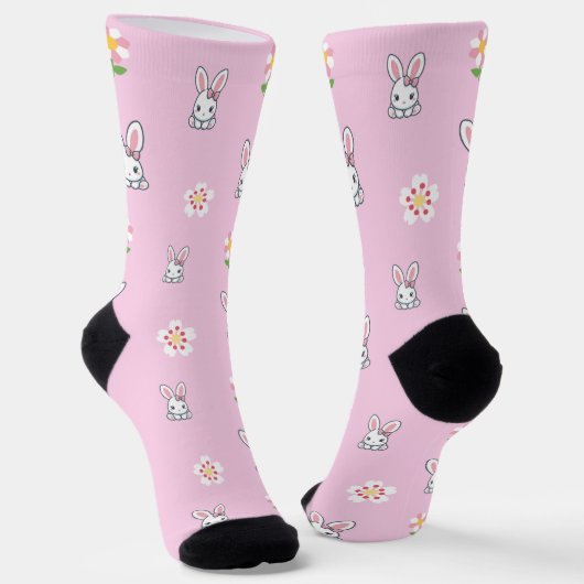 Chaussette Bunny Bloom Délice (Angulaire)