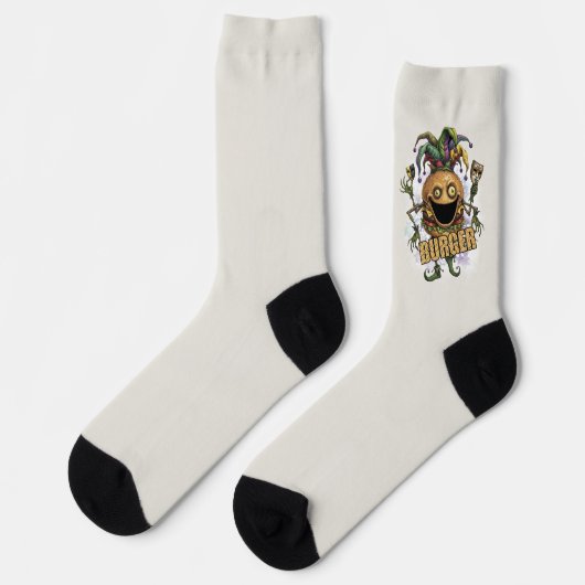 Chaussette Burger ami de Void Jester (Gauche)