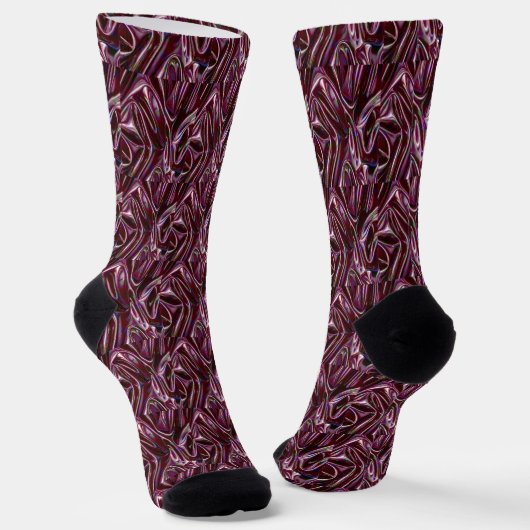 Chaussette burgundy chrome (Angulaire)