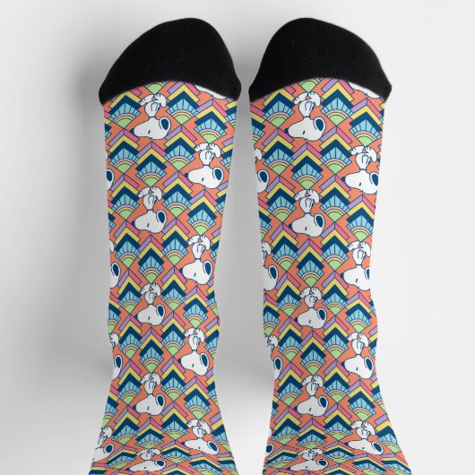 Chaussette cacahuètes | Snoopy Deco Dreams Motif (Haut)