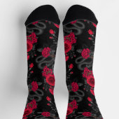 Chaussette Caché dans les roses (Haut)