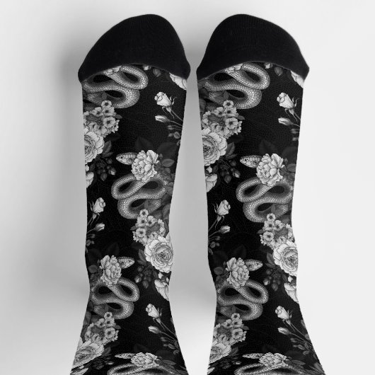 Chaussette Caché dans les roses 3 (Haut)
