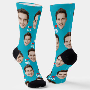 Chaussette Cadeau d'anniversaire personnalisé pour papa pour