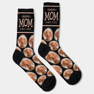 Chaussette Cadeau de maman d'animal familier Photo de chien/c