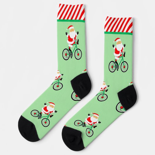 Chaussette Cadeau de vacances de cyclisme pour cycliste (Gauche)