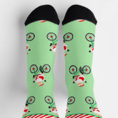 Chaussette Cadeau de vacances de cyclisme pour cycliste (Haut)