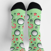 Chaussette Cadeaux de Noël de golf (Haut)
