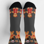 Chaussette Cadeaux élégants simples de vacances de Noël MONOG (Haut)