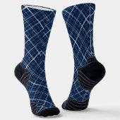 Chaussette Cadre métallique Motif.b D Bleu BG (Angulaire)