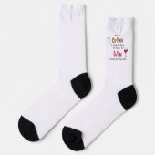 Chaussette Café Et Vin (Gauche)